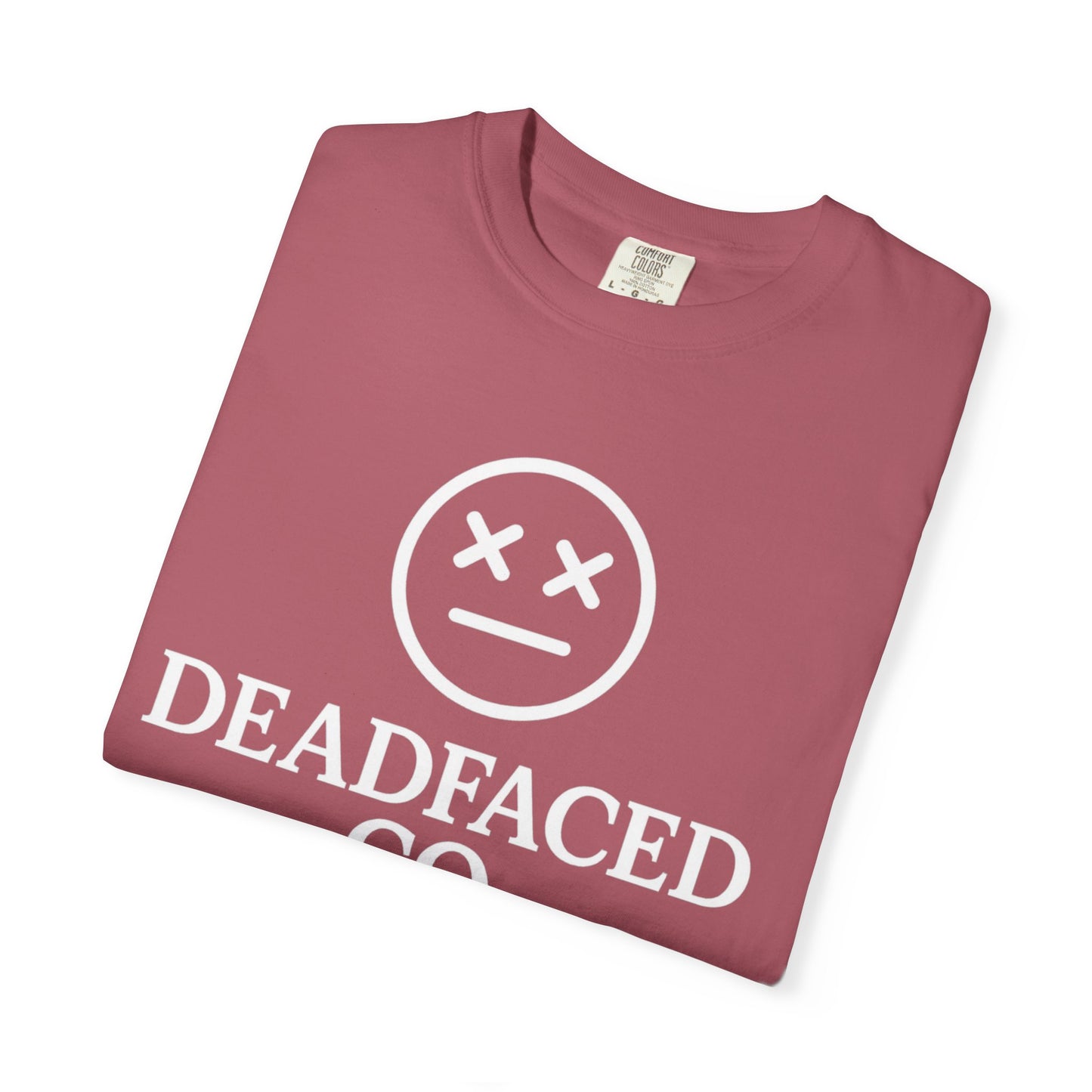 Deadfaced Co. Logo Tee – Original Trademark Edition Tagline: “say it with no expression.” - Her Side