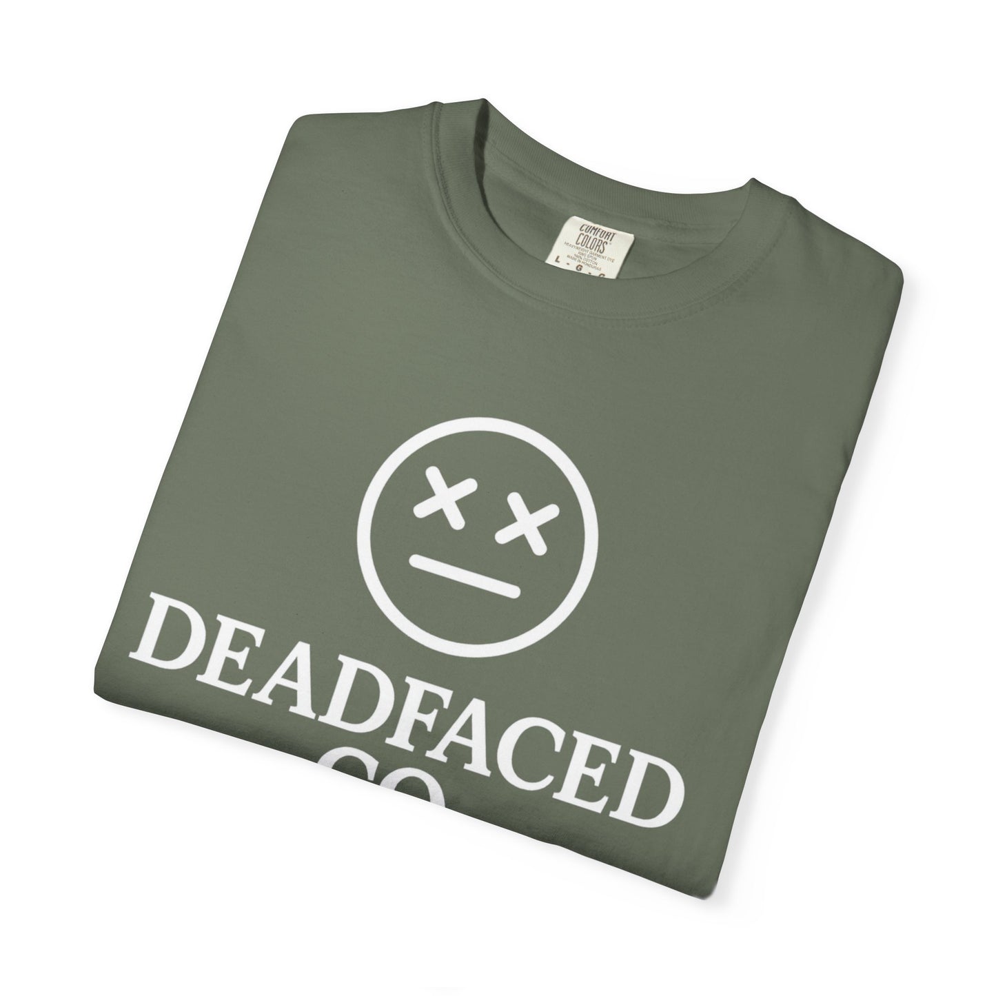 Deadfaced Co. Logo Tee – Original Trademark Edition Tagline: “say it with no expression.” - Her Side