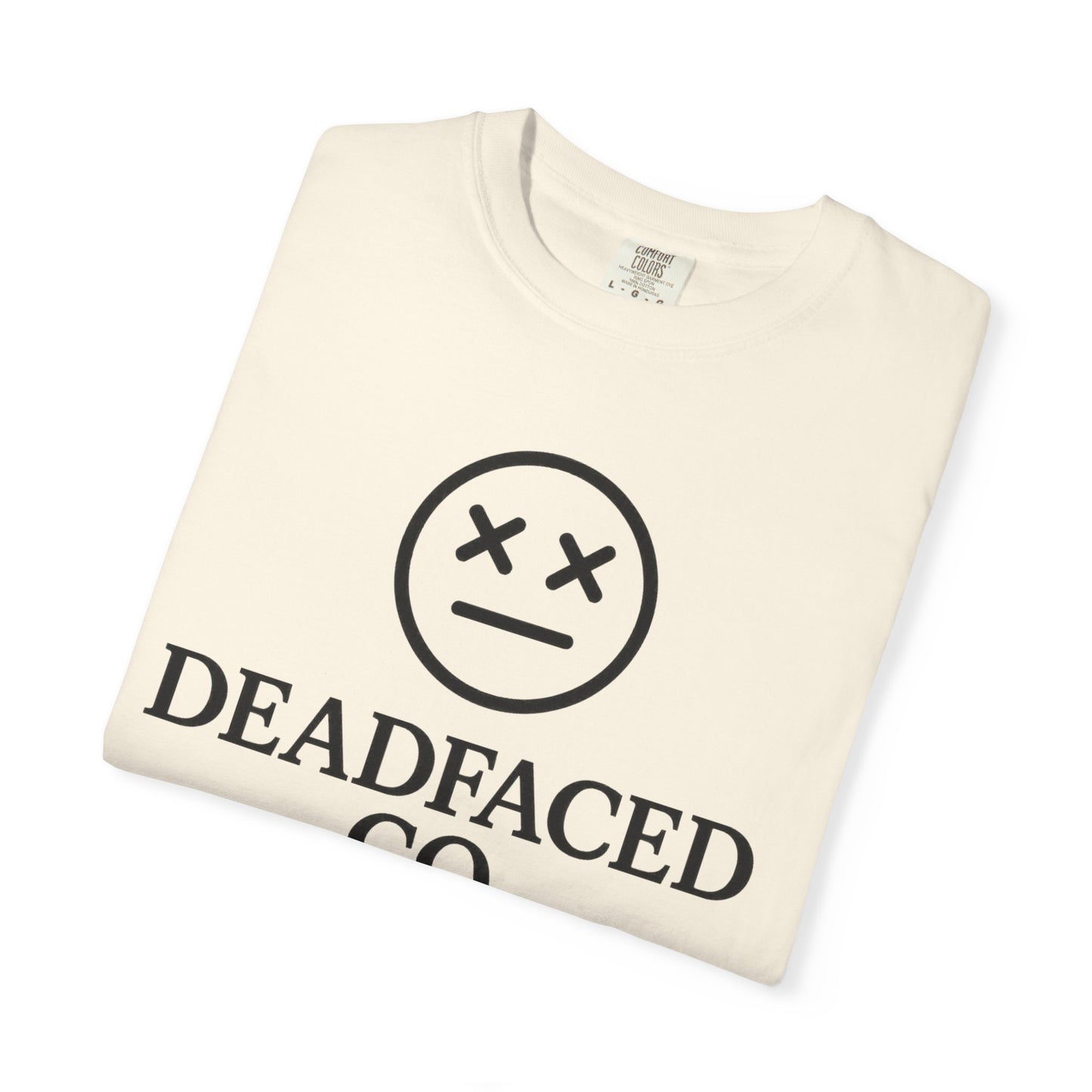 Deadfaced Co. Logo Tee – Original Trademark Edition Tagline: “say it with no expression.” - Her Side
